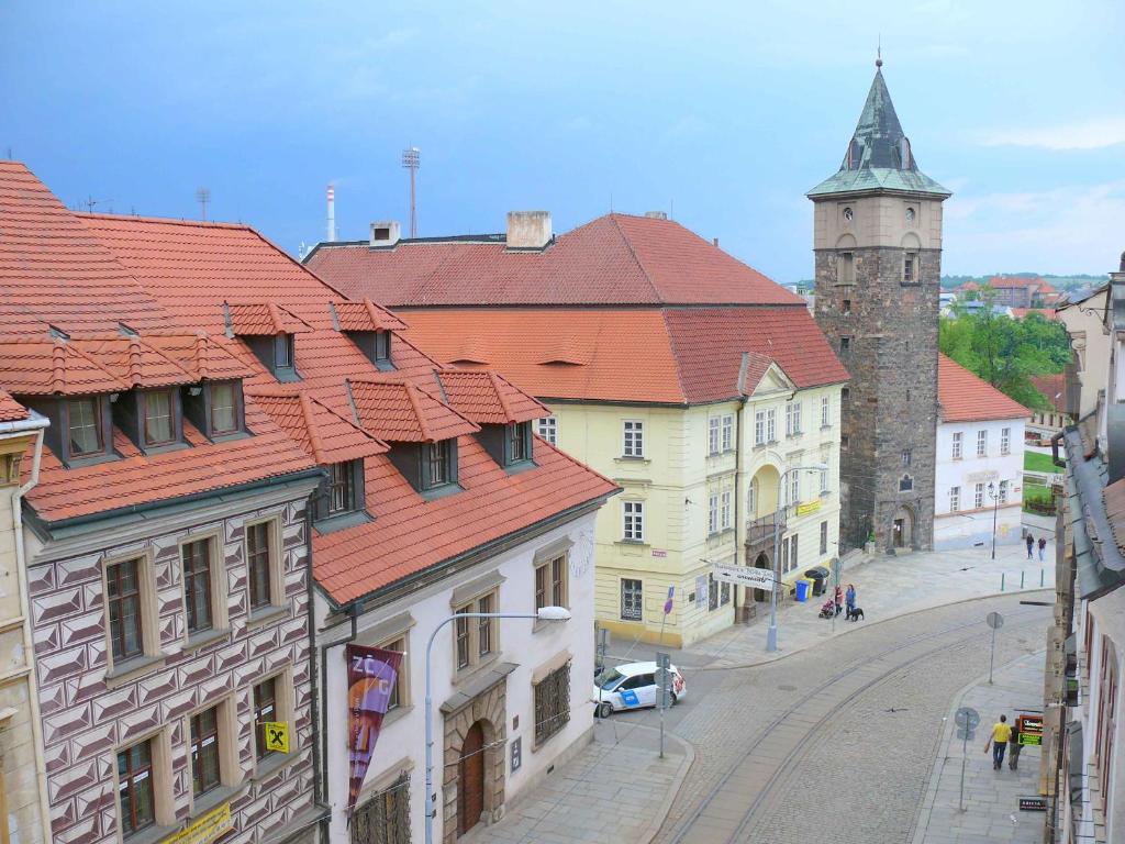 Hotel U Salzmannu Plzeň Oda fotoğraf
